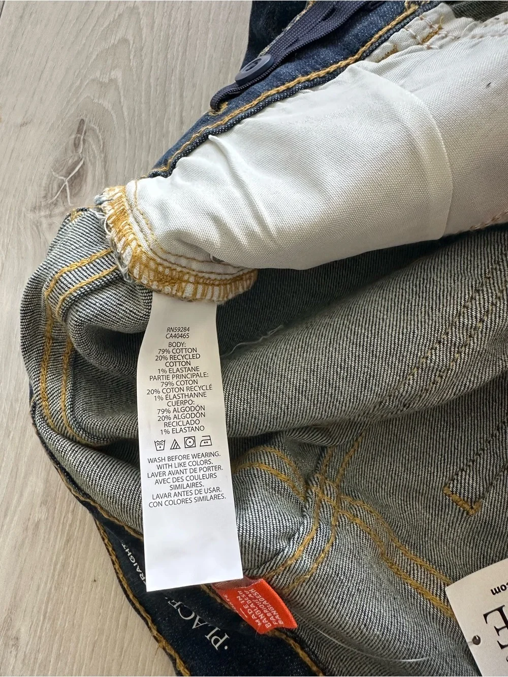 The Children’s Place Straight Leg Jeans Ford Wash 12 Husky NWT IN PACKAGE